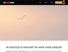 Tablet Screenshot of interwap.ro